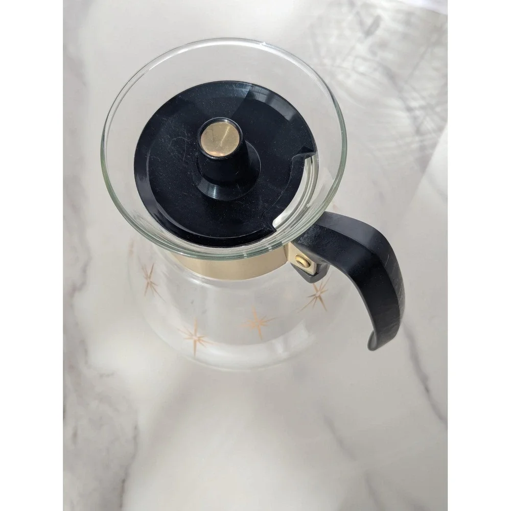 Vintage Atomic Starburst Coffee Carafe